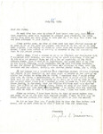 Letter, Myrtis S. Wineman to Mildred White, July 25, 1959 by Myrtis S. Wineman