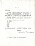 Letter, Myrtis S. Wineman to Mrs. T. R. Cox, March 1, 1959 by Myrtis S. Wineman