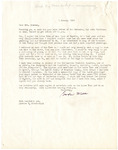 Letter, Gordon Wells to Myrtis S. Wineman, January 1, 1959 by Gordon Wells
