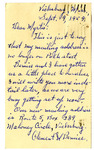 Letter, Clement H. and Bernice Campbell to Myrtis S. Wineman, September 9, 1959 by Clement H. Campbell