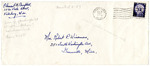 Notes on an Envelope, September 20, 1957 by Myrtis S. Wineman