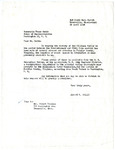 Letter, Joseph T Reilly to Congressman Frank Smith, April 22, 1958 by Joseph T. Reilly