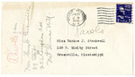 Envelope, Mrs. Henry D. Paramoure to Eunice J. Stockwell, January 27, 1950