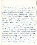 Letter, Sallie W. Simmons to Eunice J. Stockwell, February 12, 1947