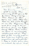 Letter, Sallie W. Simmons to Eunice J. Stockwell, October 30, 1947