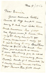 Letter, Sallie W. Simmons to Eunice J. Stockwell, December 9, 1946