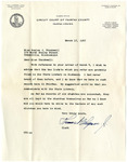 Letter, Thomas P. Chapman, Jr. to Eunice J. Stockwell, March 12, 1947