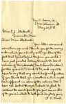 Letter, R. E. Meek to Eunice J. Stockwell, May 20, 1915