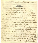 Letter, Katherine M. Green to Eunice J. Stockwell, June 13, 1922