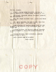 Letter, Helen Spinks to Myrtis S. Wineman via Estell White, April 1958