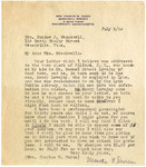 Letter, Martha F. Durin to Eunice J. Stockwell, July 5, 1945