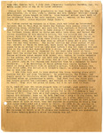 Research Request, Miss Mary Meares Galt to Oscar Johnson