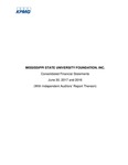 Consolidated Financial Statements (FY2017) by Mississippi State University Foundation
