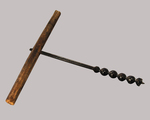 Single Flute One - Inch Auger