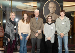 East Webster High School Participants with Dr. Peter Ryan by Mississippi State University Libraries