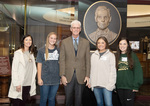 Eupora High School Participants with Dr. Peter Ryan by Mississippi State University Libraries
