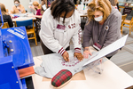 Student Making a T-Shirt by Mississippi State University Libraries