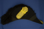 Army Bifold Hat With Gold Insignia and Stitching, Right Side