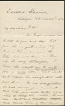 Letter, Orville E. Babcock to Kittie Felt, December 22, 1870 by Orville E. Babcock