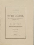 Address at the Funeral of the Late Orville E. Babcock, by Rev. T. S. Wynkoop, June 7, 1884 by R. O. Polkinhorn, and Son, Printers