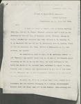 Reproduction-Account of Orville E. Babcock's Death by B. B. Smith, June 7, 1884 by B. B. Smith