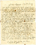 Letter, Archibald Price to Parents, 1841 by Archibald Price