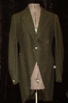 Green Wool Coat by Myrna Colley-Lee