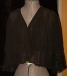 Sheer Black Blouse by Myrna Colley-Lee