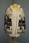 Cardigan With Geometric Print