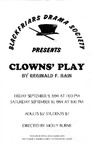 Clowns' Play, poster