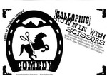 Galloping with Scissors, poster
