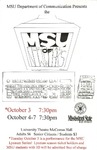 MSU Festival of New Works, poster