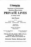 Private Lives, poster
