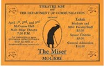 The Miser, poster
