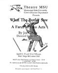What the Butler Saw, poster