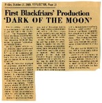 Dark of the Moon, newspaper