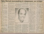 Nate Bynum Article, newspaper