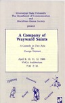 A Company of Wayward Saints, program