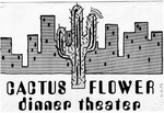 Cactus Flower Dinner Theatre, program