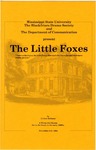 The Little Foxes, program
