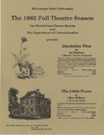 1982 Fall Season, flyer