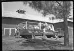 Ag Festival Block and Bridle Club's Float Under Construction by Fred A. Blocker