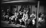 Close-Up of Baseball Players in Dugout by Fred A. Blocker