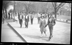 Students Walking to Class by Fred A. Blocker
