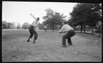 Students Playing Baseball by Fred A. Blocker