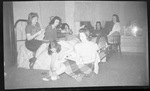 Students Relaxing in Dorm Room with Friends by Fred A. Blocker