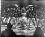 Luau Dancers Performing by Fred A. Blocker
