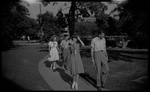 Student Couples Walking Together by Fred A. Blocker