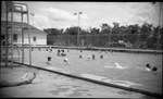 Students Swimming in Pool by Fred A. Blocker