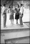 Group of Students Talking by Fred A. Blocker